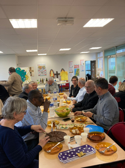 Installation François - repas partagé